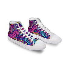 Lade das Bild in den Galerie-Viewer, Herren/Männer Canvas High Top Schuhe differenziert selbst gestalten und bedrucken