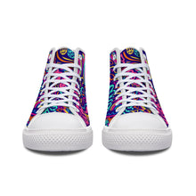 Lade das Bild in den Galerie-Viewer, Herren/Männer Canvas High Top Schuhe differenziert selbst gestalten und bedrucken