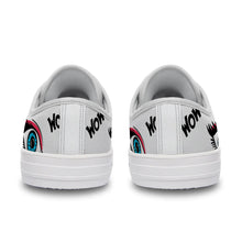 Lade das Bild in den Galerie-Viewer, Damen/Herren Canvas Schuhe Low niedrig geschnittene Segeltuchschuhe selbst gestalten und bedrucken