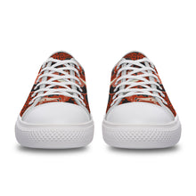 Lade das Bild in den Galerie-Viewer, Herren/Männer Low-Top Canvas Schuhe Segeltuchschuhe selbst gestalten und bedrucken