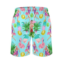 Lade das Bild in den Galerie-Viewer, Badehose Badeshorts Herren Summer Strandhose mit Taschen FS0815005 selbst gestalten und bedrucken