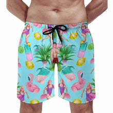 Lade das Bild in den Galerie-Viewer, Badehose Badeshorts Herren Summer Strandhose mit Taschen FS0815005 selbst gestalten und bedrucken