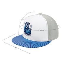 Lade das Bild in den Galerie-Viewer, Herren & Damen Snapback Cap Plain Gummi Baseballkappe mit einer Vielzahl von Farben selbst gestalten und bedrucken