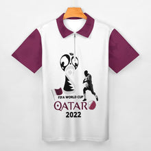 Lade das Bild in den Galerie-Viewer, Herren / Männer Multi-Image-Druck Poloshirt Kurzarm Shirt B470 mit Fotos Muster Text Logo selbst gestalten und bedrucken