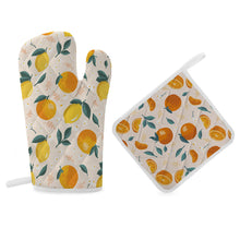 Lade das Bild in den Galerie-Viewer, Hitzebeständige Handschuh und Pad Set Ungespiegeltes Druck selbst gestalten und bedrucken