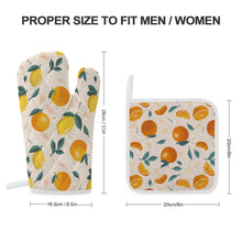 Lade das Bild in den Galerie-Viewer, Hitzebeständige Handschuh und Pad Set Ungespiegeltes Druck selbst gestalten und bedrucken