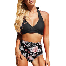 Lade das Bild in den Galerie-Viewer, Hochwaist Badehose mit hoher Taille Volldruck selbst gestalten und bedrucken
