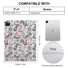 Lade das Bild in den Galerie-Viewer, Hochwertige Buch Version iPad-Hülle für iPad Pro Air 2021 2020 mit Stiftschlitz mit Foto selbst gestalten und bedrucken