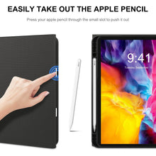 Lade das Bild in den Galerie-Viewer, Hochwertige Buch Version iPad-Hülle für iPad Pro Air 2021 2020 mit Stiftschlitz mit Foto selbst gestalten und bedrucken