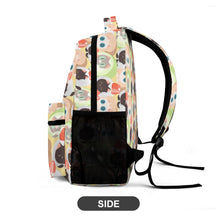 Lade das Bild in den Galerie-Viewer, Hochwertige Einzelbilddruck Kinderrucksack Schultasche für Jungen und Mädchen mit Fotos Muster Text Logo selbst gestalten und bedrucken