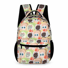 Lade das Bild in den Galerie-Viewer, Hochwertige Einzelbilddruck Kinderrucksack Schultasche für Jungen und Mädchen mit Fotos Muster Text Logo selbst gestalten und bedrucken