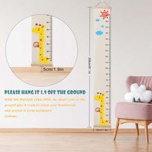 Lade das Bild in den Galerie-Viewer, Höhenmesser / Höhenlineal aus Baumwolle und Leinen mit Foto selbst gestalten und bedrucken