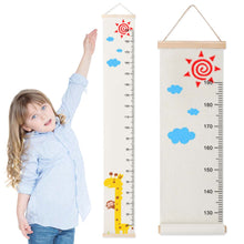 Lade das Bild in den Galerie-Viewer, Höhenmesser / Höhenlineal aus Baumwolle und Leinen mit Foto selbst gestalten und bedrucken