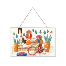 Lade das Bild in den Galerie-Viewer, Holzbrett Bilderrahmen Bild selbst gestalten und bedrucken