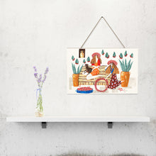 Lade das Bild in den Galerie-Viewer, Holzbrett Bilderrahmen Bild selbst gestalten und bedrucken