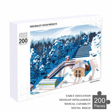 Lade das Bild in den Galerie-Viewer, Holzpuzzle Puzzle 200 Puzzleteile mit Fotos Muster Text selbst gestalten und bedrucken