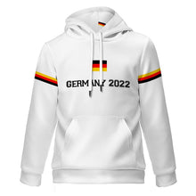 Lade das Bild in den Galerie-Viewer, Hoodie Kapuzenpullover Kapuzensweatshirt für Kinder Jungen Mädchen mit Fotos Muster Text Logo selbst gestalten und bedrucken