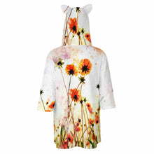 Lade das Bild in den Galerie-Viewer, Hoodie Kapuzenpullover mit 3/4 Arm SDS004 mit Fotos Muster Text Logo selbst gestalten und bedrucken