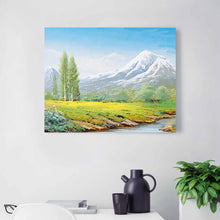 Lade das Bild in den Galerie-Viewer, Horizontale Version Leinwandbild Wandbild mit Fotos Muster Text Logo selbst gestalten und bedrucken