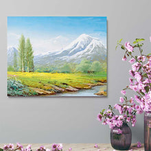 Lade das Bild in den Galerie-Viewer, Horizontale Version Leinwandbild Wandbild mit Fotos Muster Text Logo selbst gestalten und bedrucken