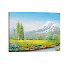 Lade das Bild in den Galerie-Viewer, Horizontale Version Leinwandbild Wandbild mit Fotos Muster Text Logo selbst gestalten und bedrucken