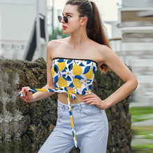 Lade das Bild in den Galerie-Viewer, Hübsches Bandeau Tube Top Y04 - Damen / Frauen - selbst gestalten und bedrucken