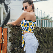 Lade das Bild in den Galerie-Viewer, Hübsches Bandeau Tube Top Y04 - Damen / Frauen - selbst gestalten und bedrucken