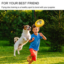 Lade das Bild in den Galerie-Viewer, Hundefrisbee Frisbee Wurfscheibe aus Naturkautschuk mit Foto selbst gestalten und bedrucken