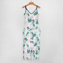 Lade das Bild in den Galerie-Viewer, Jumpsuit Overall (mit Bindegürtel) und weitem Bein LTY007 mit Fotos Muster Text Logo selbst gestalten und bedrucken