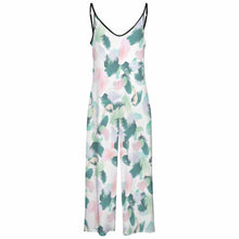 Lade das Bild in den Galerie-Viewer, Jumpsuit Overall (mit Bindegürtel) und weitem Bein LTY007 mit Fotos Muster Text Logo selbst gestalten und bedrucken