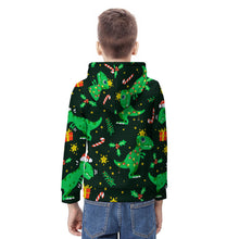 Lade das Bild in den Galerie-Viewer, Jungenkleidung Kapuzensweatshirt Hoodie Sportswear Unisex mit Foto Text selbst gestalten und bedrucken