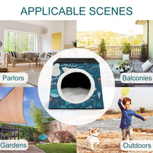 Lade das Bild in den Galerie-Viewer, Kapsel Haustier Waterloo Katzenhundekorb Indoor mit Foto selbst gestalten und bedrucken