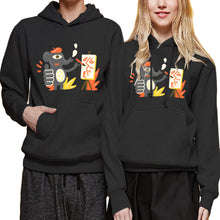 Lade das Bild in den Galerie-Viewer, Damen / Herren Paare Unisex Kapuzenpullover Hoodie / Sweatshirt mit Kapuze ( mit Taschen / Frontdruck / Pyrograph ) mit Foto selbst gestalten und bedrucken