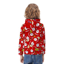 Lade das Bild in den Galerie-Viewer, Kapuzensweatshirt Sportswear Hoodiesweatshirt für Kinder mit Foto Text selbst gestalten und bedrucken