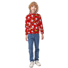 Lade das Bild in den Galerie-Viewer, Kapuzensweatshirt Sportswear Hoodiesweatshirt für Kinder mit Foto Text selbst gestalten und bedrucken