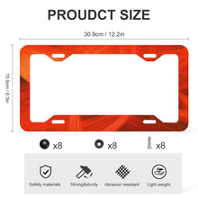 Lade das Bild in den Galerie-Viewer, Kennzeichenhalter / Auto Nummernschild Halterung / Kennzeichenrahmen mit Vier flache Löcher ( ein Paar ) mit Foto selbst gestalten und bedrucken