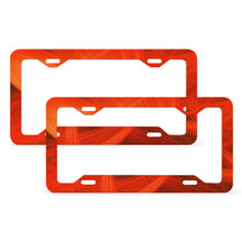 Lade das Bild in den Galerie-Viewer, Kennzeichenhalter / Auto Nummernschild Halterung / Kennzeichenrahmen mit Vier flache Löcher ( ein Paar ) mit Foto selbst gestalten und bedrucken