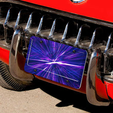 Lade das Bild in den Galerie-Viewer, Kennzeichenhalter / Auto Nummernschild Halterung / Kennzeichenrahmen mit Vier runde Löcher + Nummernschild mit Foto selbst gestalten und bedrucken