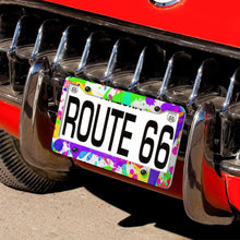 Lade das Bild in den Galerie-Viewer, Kennzeichenhalter / Auto Nummernschild Halterung / Kennzeichenrahmen mit Vier runde Löcher ( ein Paar ) mit Foto selbst gestalten und bedrucken