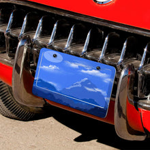 Lade das Bild in den Galerie-Viewer, Kennzeichenhalter / Auto Nummernschild Halterung / Kennzeichenrahmen mit Zwei runde Löcher + Nummernschild mit Foto selbst gestalten und bedrucken