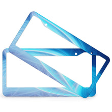 Lade das Bild in den Galerie-Viewer, Kennzeichenhalter / Auto Nummernschild Halterung / Kennzeichenrahmen mit Zwei runde Löcher (ein Paar) mit Foto selbst gestalten und bedrucken