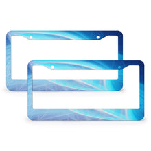 Lade das Bild in den Galerie-Viewer, Kennzeichenhalter / Auto Nummernschild Halterung / Kennzeichenrahmen mit Zwei runde Löcher (ein Paar) mit Foto selbst gestalten und bedrucken