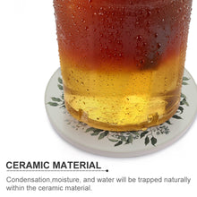 Lade das Bild in den Galerie-Viewer, Keramik Untertasse rund selbst gestalten und bedrucken