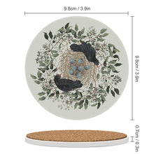 Lade das Bild in den Galerie-Viewer, Keramik Untertasse rund selbst gestalten und bedrucken