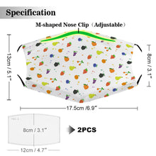 Lade das Bild in den Galerie-Viewer, 2 Stück / Packung Kinder Mund-Nasen-Maske Gesichtsmaske mit Filter mit Foto selbst gestalten und bedrucken