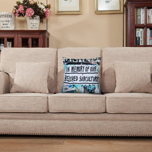 Lade das Bild in den Galerie-Viewer, Kissenbezug Kissenhülle Waschbar mit Reißverschluss (Sonderpreis) JJ0501004 einseitiger Druck mit Foto Text selbst gestalten und bedrucken