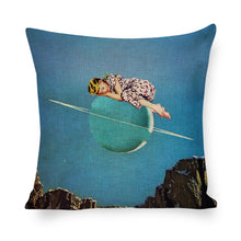 Lade das Bild in den Galerie-Viewer, Kissenbezug Kissenhülle aus Baumwollen und Leinen (4 Stücke / Packung) selbst gestalten und bedrucken