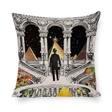 Lade das Bild in den Galerie-Viewer, Kissenbezug Kissenhülle aus Baumwollen und Leinen (4 Stücke / Packung) selbst gestalten und bedrucken