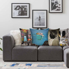 Lade das Bild in den Galerie-Viewer, Kissenbezug Kissenhülle aus Baumwollen und Leinen (4 Stücke / Packung) selbst gestalten und bedrucken