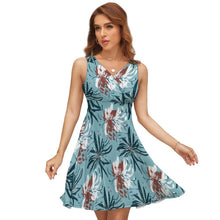 Lade das Bild in den Galerie-Viewer, Kleider mit V-Ausschnitt für Damen mit Foto selbst gestalten und bedrucken